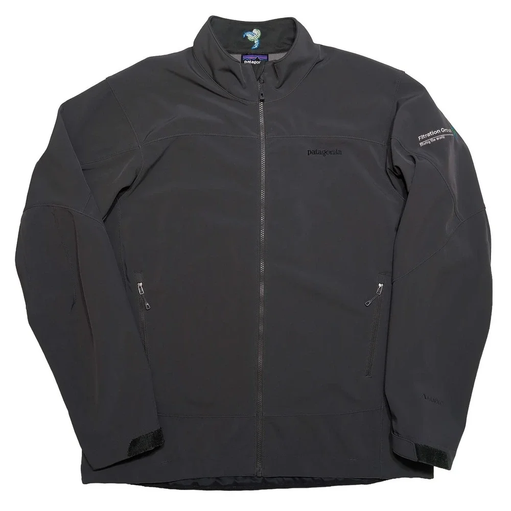 PATAGONIA Men's Adze Jacket Polartec Windbloc 83390 Filtration Group Gray XL
